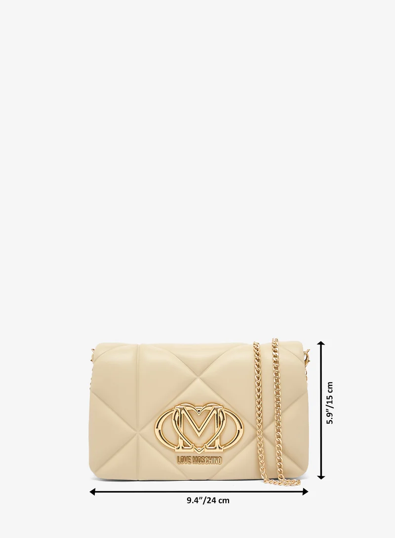 Love Moschino  Smart Daily PU Crossbody Bag for Women | Best Price UAE